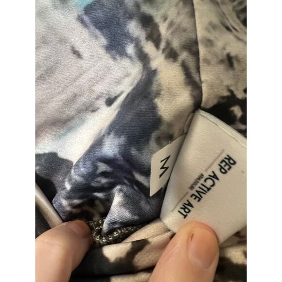 Rep Active Art Multi Color Pattern Leggings Sz M - Picture 3 of 3